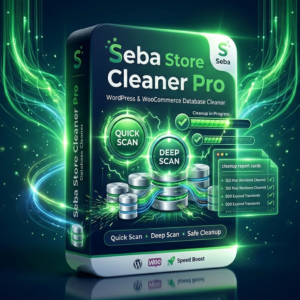 Seba Store Cleaner Pro – WordPress & WooCommerce Database Cleaner Plugin